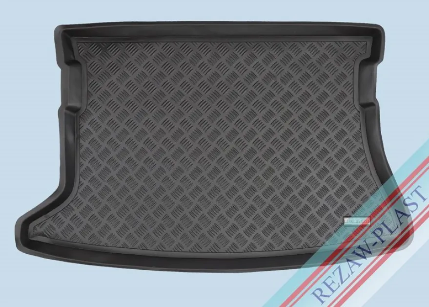 Skålad Bagagerumsmatta Svart Toyota Auris Hatchback 3/5-Dörrars 2006-2013