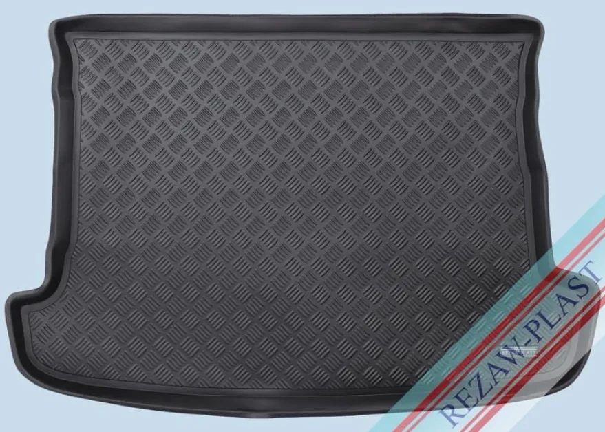 Skålad Bagagerumsmatta Svart Toyota Corolla Verso II 2004-2009