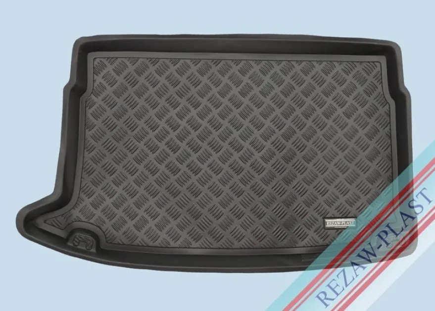Skålad Bagagerumsmatta Svart VW Polo V Hatchback 2009-2017