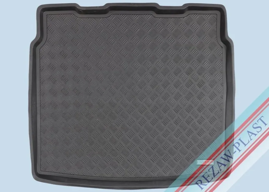 Skålad Bagagerumsmatta Svart VW Tiguan Allspace 2017->