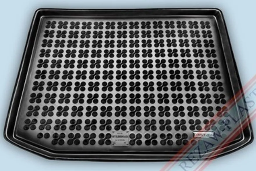 Skålad Mjuk Bagagerumsmatta Svart Citroen C4 Aircross, Mitsubishi Asx