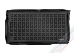 Skålad Mjuk Bagagerumsmatta Svart Fiat 500E Electric 2020->