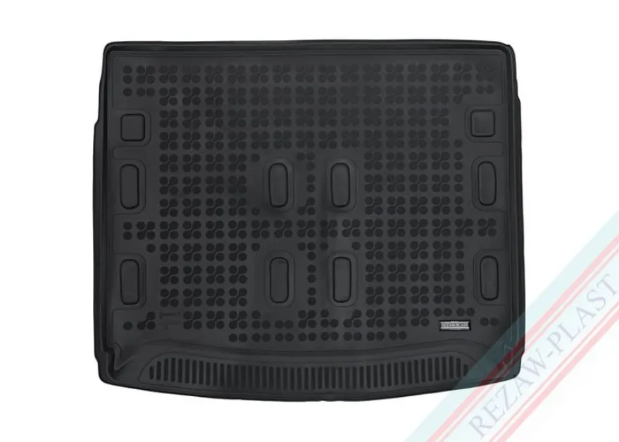 Skålad Mjuk Bagagerumsmatta Svart Ford Tourneo Connect III L1 2022->