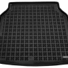 Skålad Mjuk Bagagerumsmatta Svart Renault Latitude Sedan 2010-2015
