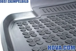 Skålad Mjuk Bagagerumsmatta Svart Seat Ibiza V ST Kombi
