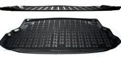 Skålad Mjuk Bagagerumsmatta Svart Skoda Scala 2019->