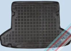 Skålad Mjuk Bagagerumsmatta Svart Toyota Prius Plus 2011->
