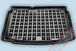 Skålad Mjuk Bagagerumsmatta Svart VW Polo V Hatchback