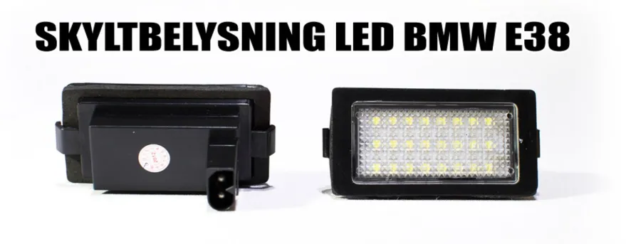 Skyltbelysning LED BMW 7-Serien E38