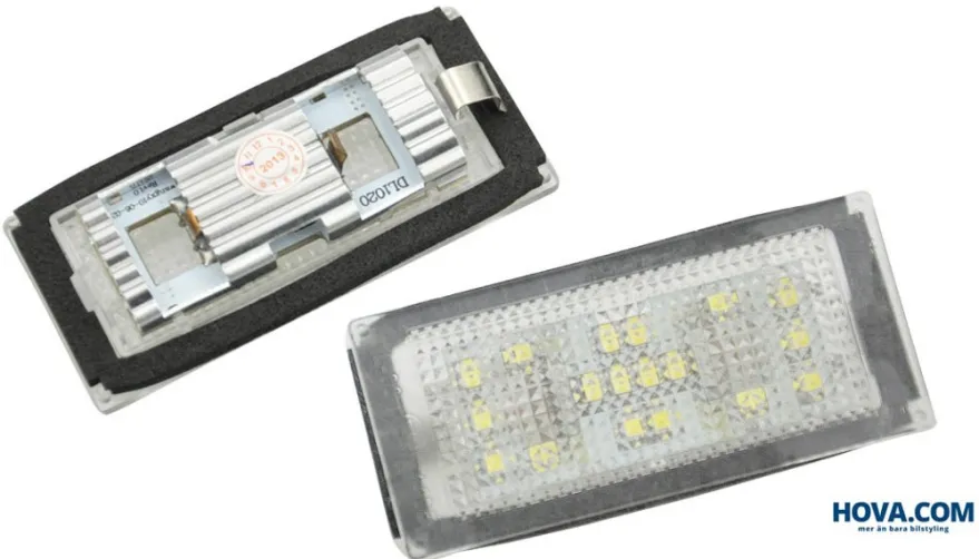 Skyltbelysning LED BMW 7-Serien E65, E66, E67