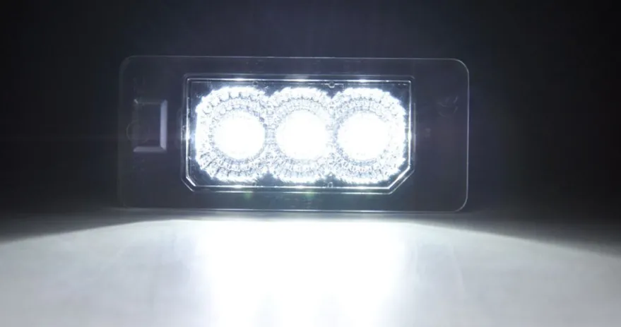 Skyltbelysning LED Clear Audi A4, A5, A6, A7, Q5, TT
