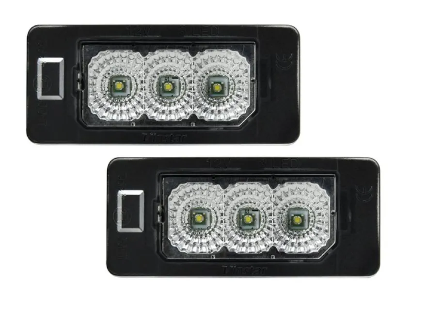 Skyltbelysning LED Clear Audi A4, A5, A6, A7, Q5, TT