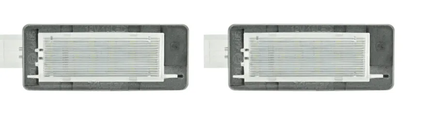 Skyltbelysning LED Dacia Duster, Lodgy, Renault Scenic mm