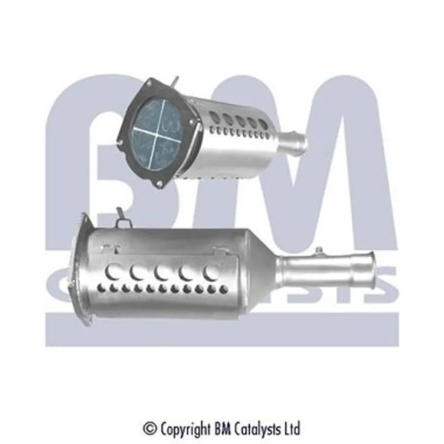 Sot-/partikelfilter, avgassystem