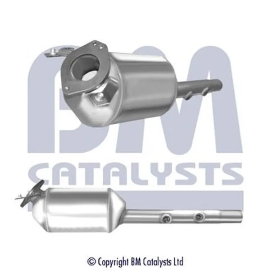 Sot-/partikelfilter, avgassystem