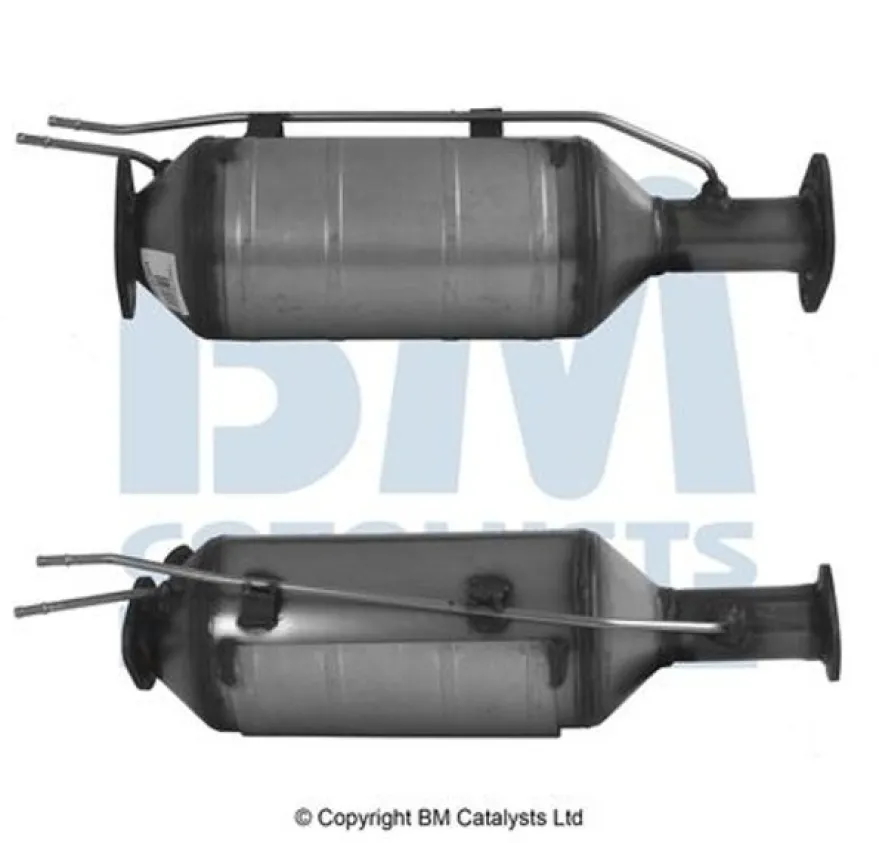 Sot-/partikelfilter, avgassystem