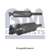 Sot-/partikelfilter, avgassystem