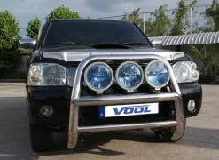 STOR 76MM frontbåge - Nissan NP300 King Cab 2009-2013