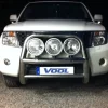 STOR 76MM frontbåge - Nissan Pathfinder 2010-