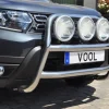 Stor Trio frontbåge Svart - Dacia Duster HM 2017->