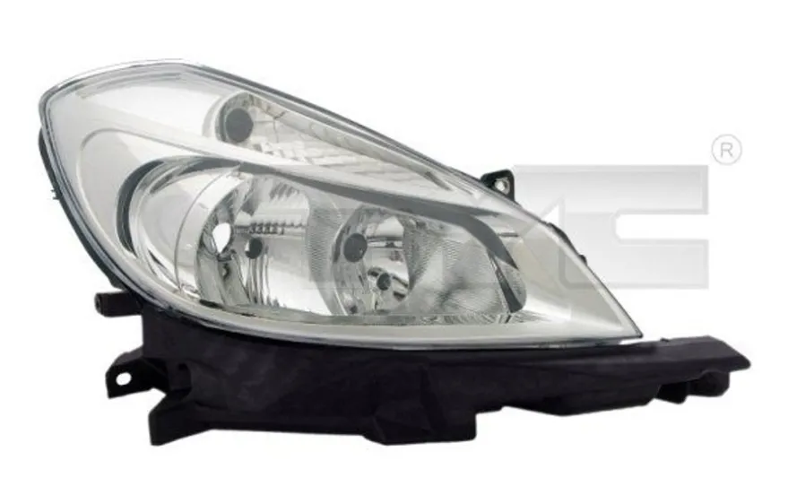 Strålkastare Höger Renault Clio III