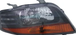 Strålkastare Höger Svart Chevrolet Kalos, Daewoo Kalos