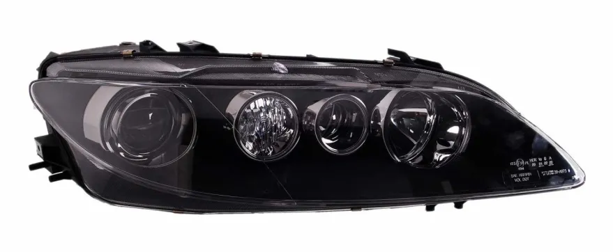 Strålkastare Höger Svart Mazda 6 2005-2007