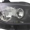 Strålkastare Höger Svart Svart Seat Ibiza (6J) 03.2008-03.2012