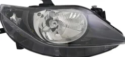 Strålkastare Höger Svart Svart Seat Ibiza (6J) 03.2008-03.2012