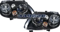 Strålkastare Svart VW Touran (1T) 2003-2006, VW Caddy (2K) 2004-2010