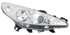 Strålkastare Vänster Peugeot 207, 207 CC