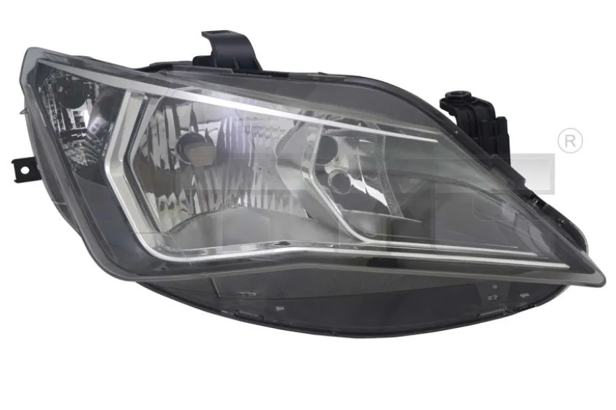 Strålkastare Vänster Svart Seat Ibiza (6J) 2012-