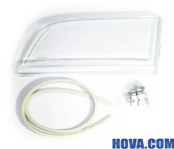 Strålkastarglas Vänster Volvo S40, V40
