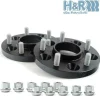 Svarta Spacers 20mm Volvo C30, V40, V50 Ford Focus, C-Max, Mondeo mm