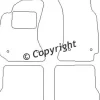 Textilmattor H-line Audi A4 B5/8D