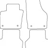 Textilmattor H-line Audi Q3 8U