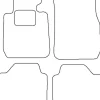 Textilmattor H-line BMW 3-Serien GT F34