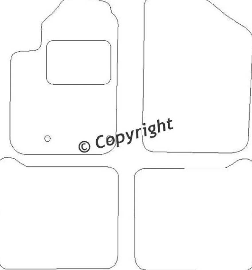 Textilmattor H-line Citroen Berlingo Multispace