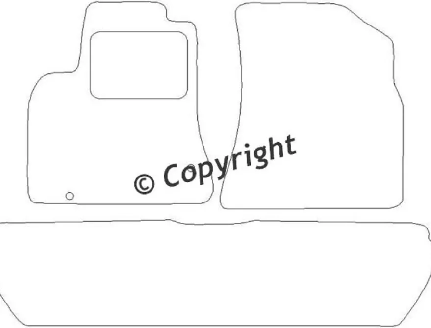 Textilmattor H-line Citroen Berlingo 2 5-sits