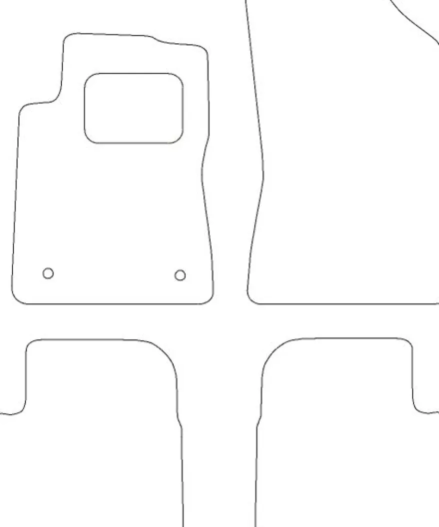 Textilmattor H-line Citroen C3 / DS3