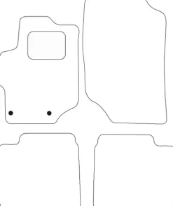 Textilmattor H-line Citroen C-Elysée