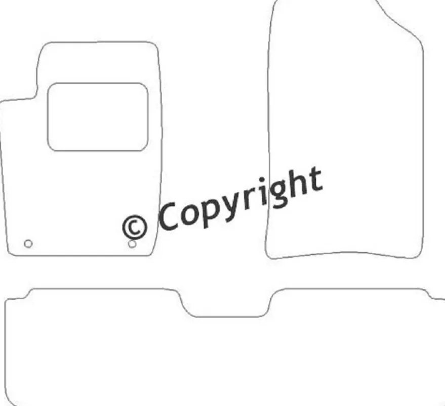 Textilmattor H-line Citroen Xsara Picasso