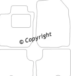 Textilmattor H-line Dacia Logan