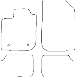 Textilmattor H-line Dacia Logan MCV