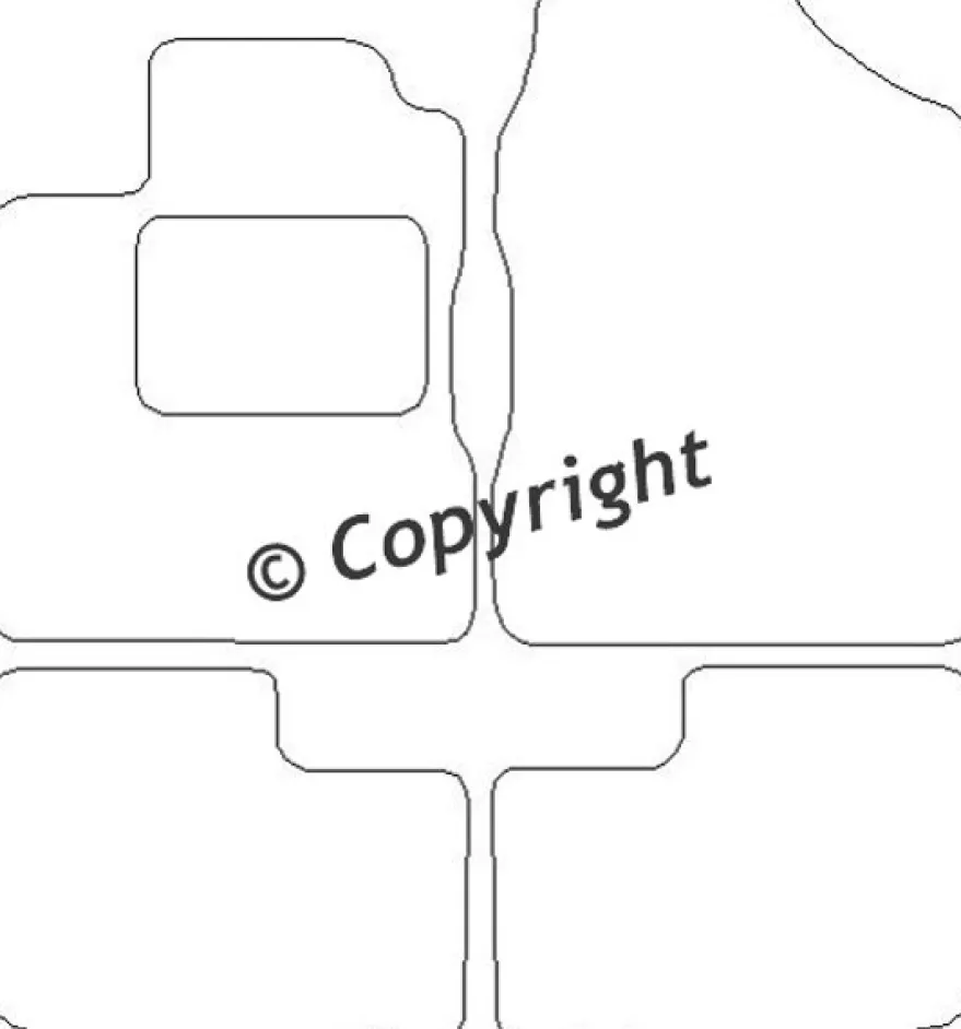 Textilmattor H-line Daihatsu Cuore 6