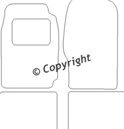 Textilmattor H-line Daihatsu Rocky