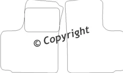 Textilmattor H-line Fiat Doblo Cargo
