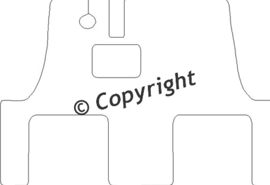 Textilmattor H-line Fiat Ducato I Camper
