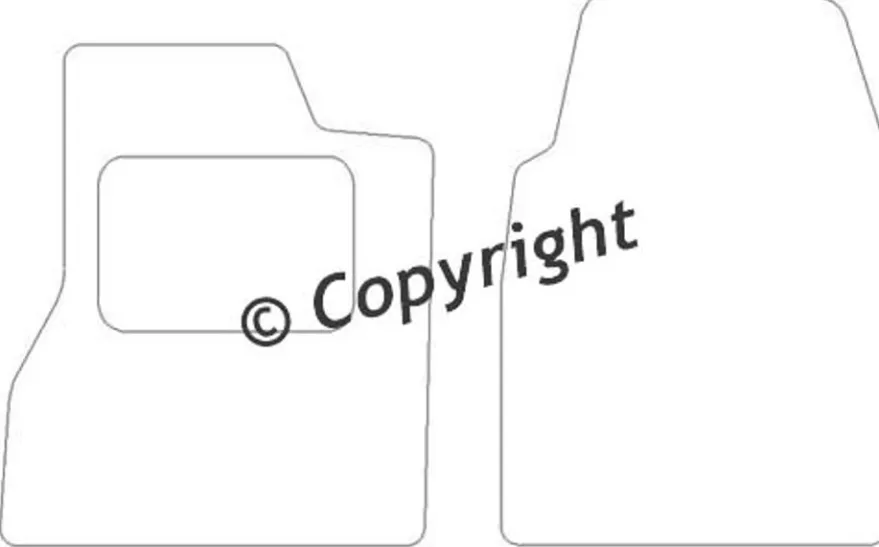 Textilmattor H-line Fiat Ducato III