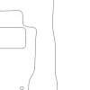 Textilmattor H-line Fiat Fullback